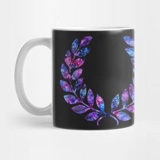 Galaxy laurel wreath Mug